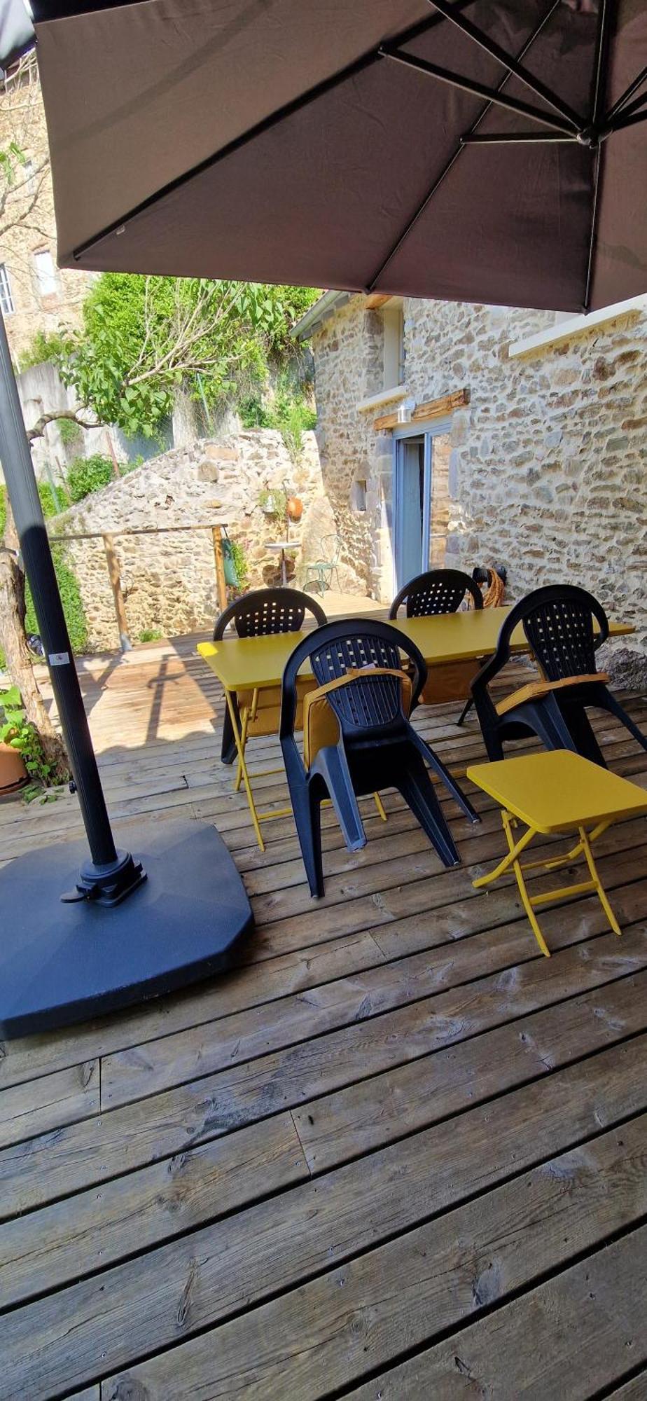 La Maison Du Vigneron Auzon Buitenkant foto
